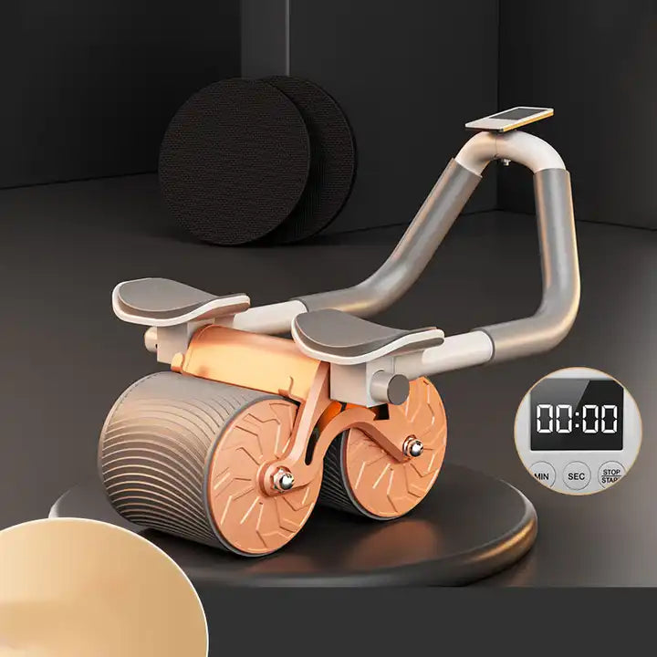Automatic AB Abdominal Exercise Roller With Elbow Support Workout Equipment