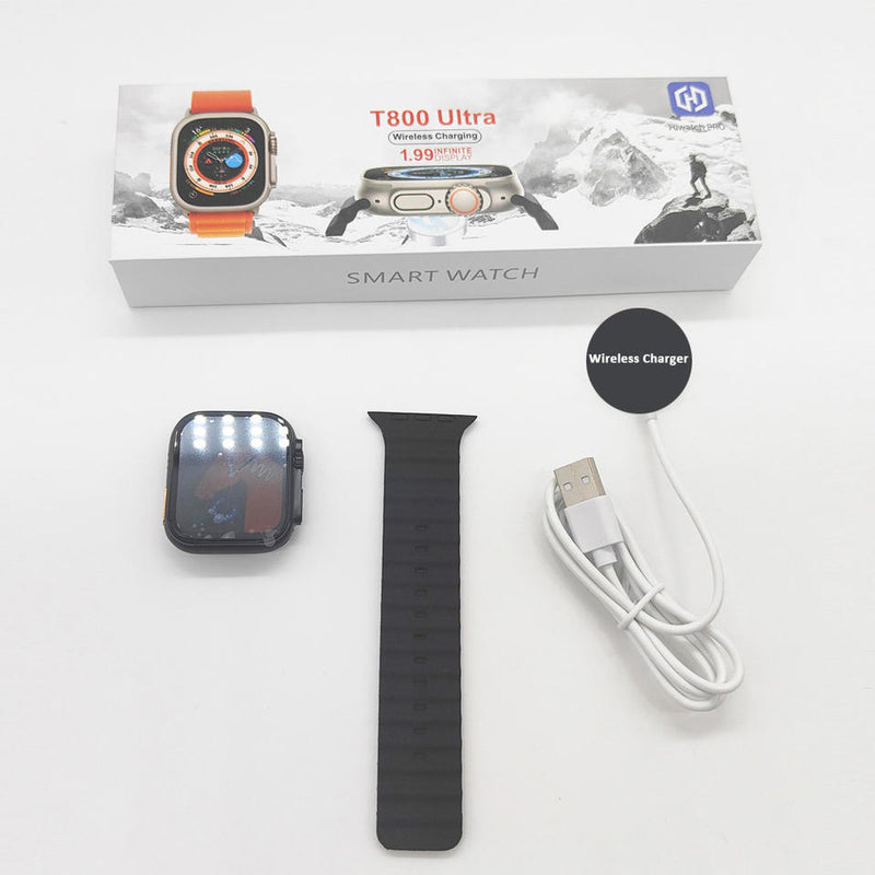 Premium T800 Ultra Smartwatch Series 8 with Wireless Charging Waterproof Smartwatch. GsmartBD Best Online Shop