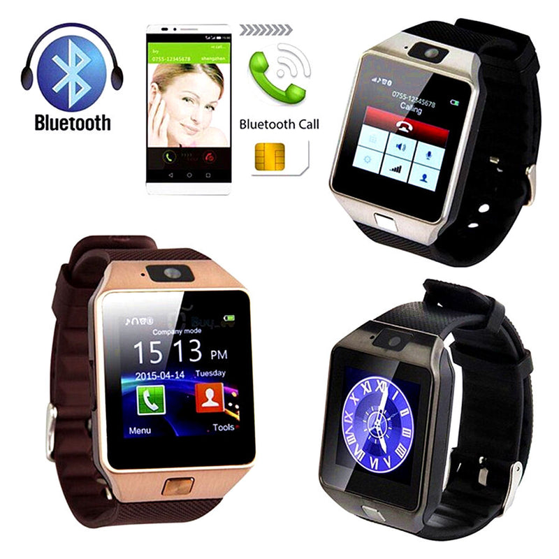 DZ09 Smartwatch with  Sim Camera wifi and Memory Bluetooth Supported