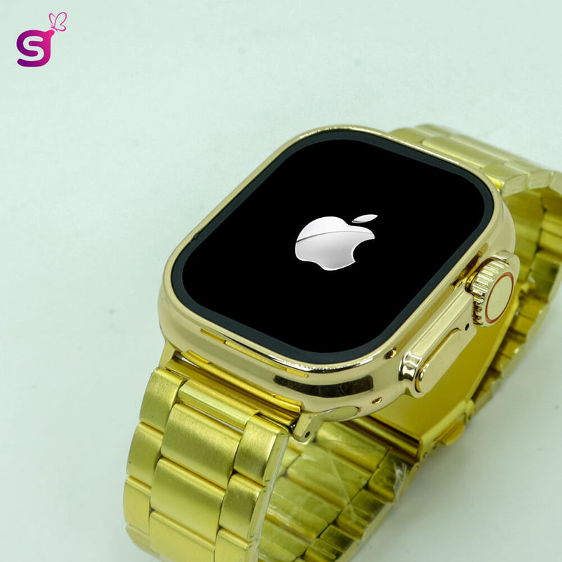 Apple Watch 8 Ultra Smartwatch Premium Edition Master Clone & Gold Edition Smartwatch