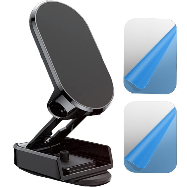 Metal Magnetic Car Phone Holder 360° Rotatable Mount Phone Stand