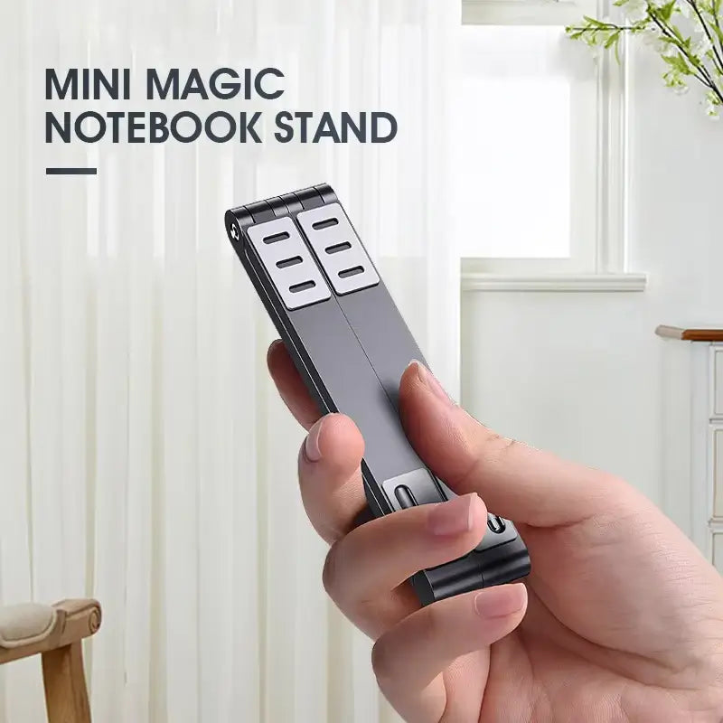 Mini Adjustable Portable Laptop Stand 3in1 Notebook, Laptop, Phone Stand Holder