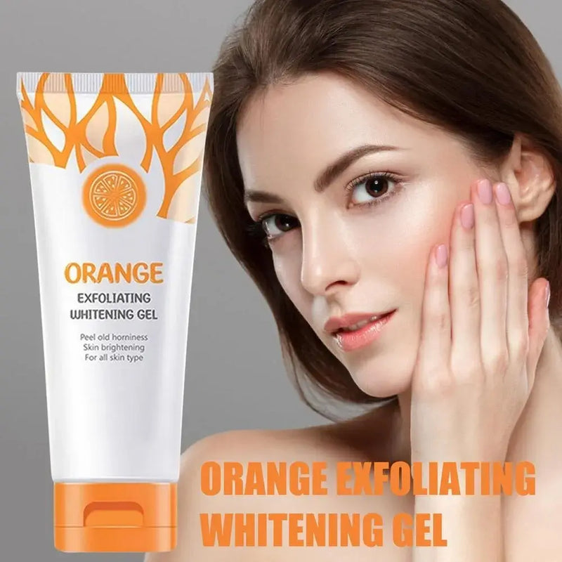 Orange Exfoliating Whitening Gel Peeling Brightening Dead Spot Remover Scrub 50g