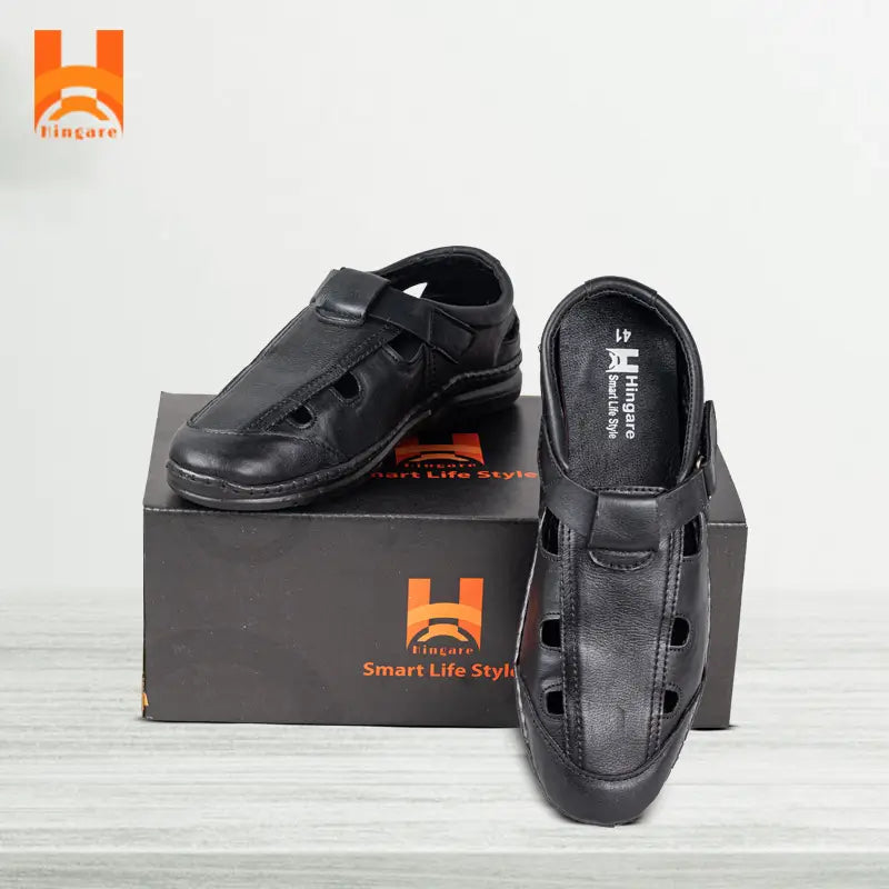 Hingare Soft Genuine Leather Men’s Casual Cycle Shoes