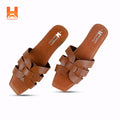 Hingare Genuine Leather Flats Women Sandal Flip Flops Ladies Shoes