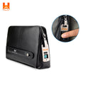 Hingare Smart Anti-Theft Fingerprint Lock Handbags Genuine Leather Large Capacity bag