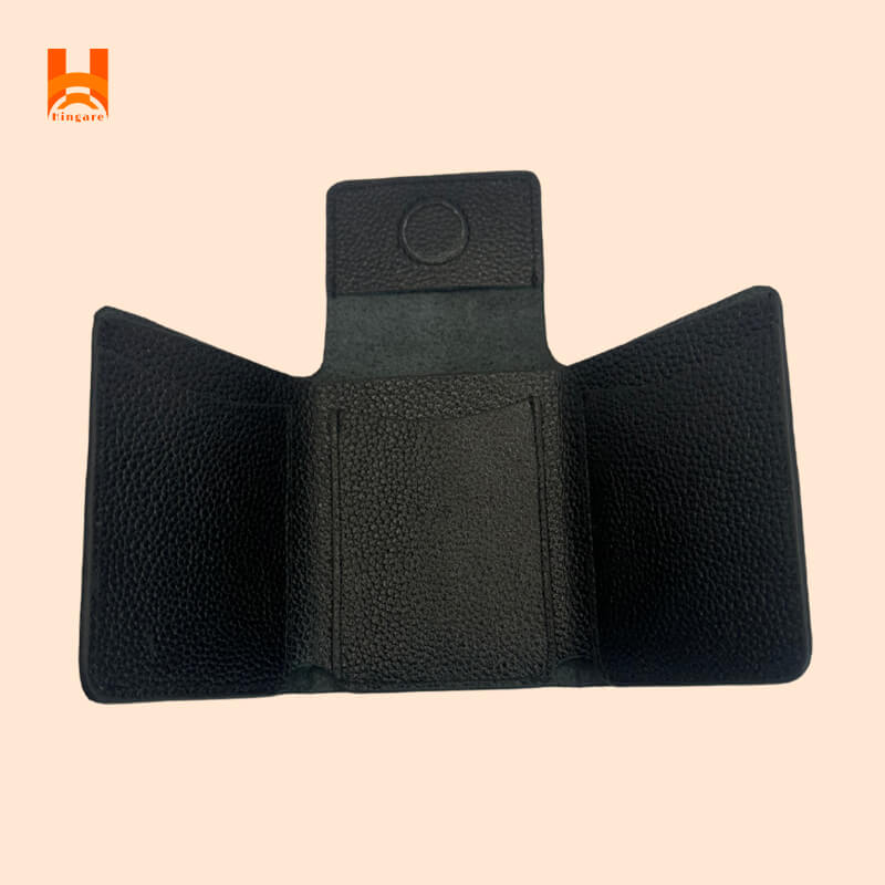 Hingare Genuine Leather Special Quality Small Folding Wallet 