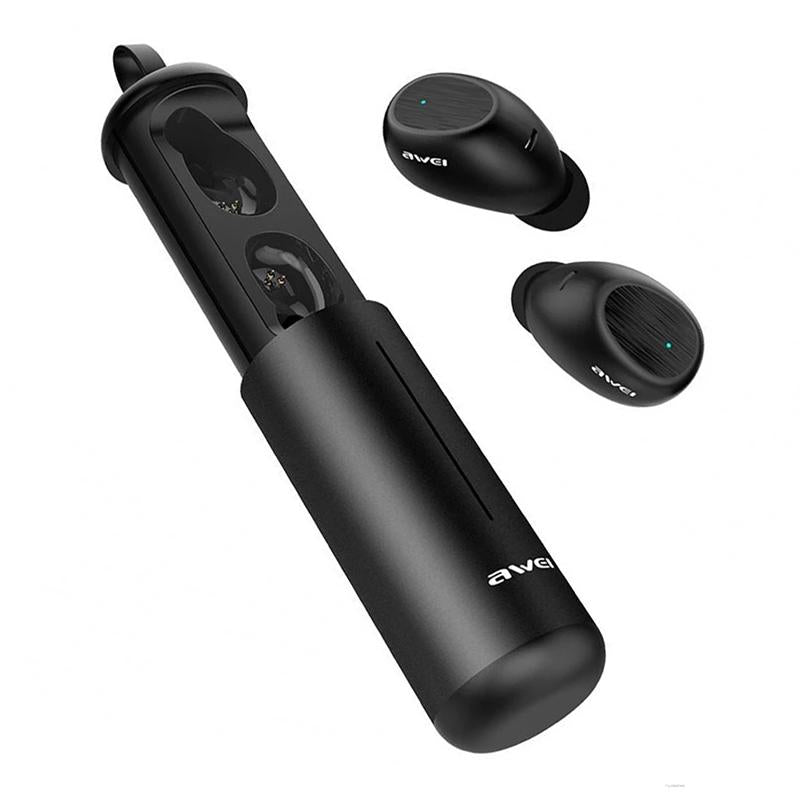 AWEI T55 Bluetooth Earbuds BT 5.0 High Quality Sound With Mic Touch Control Wireless Earphones. Gsmartbd Best Online Shop
