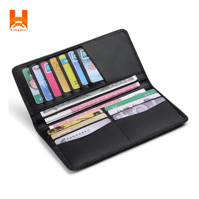 Best Hingare Affordable designer leather wallet 100% Genuine Leather Long Wallet