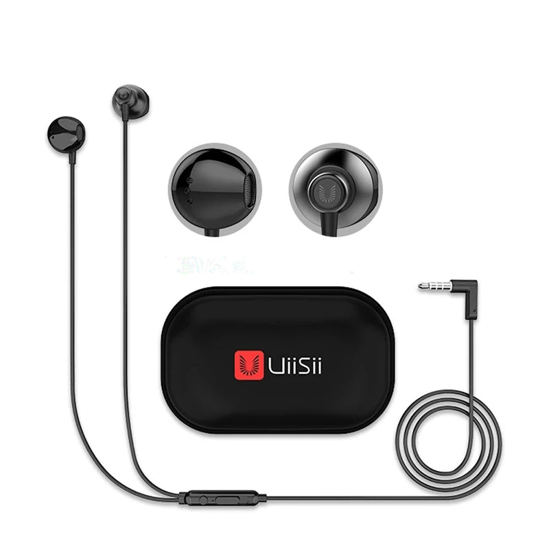 UiiSii HM12 Earphone Black Blue Golden(Original). GsmartBD Best Online Shop