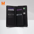 Three-Party New Fashion Luxury Long Wallet By Hingare High Quality 100% Genuine Leather Long Wallet