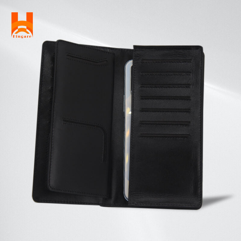 Hingare High Quality 100% Genuine Leather Long Wallet